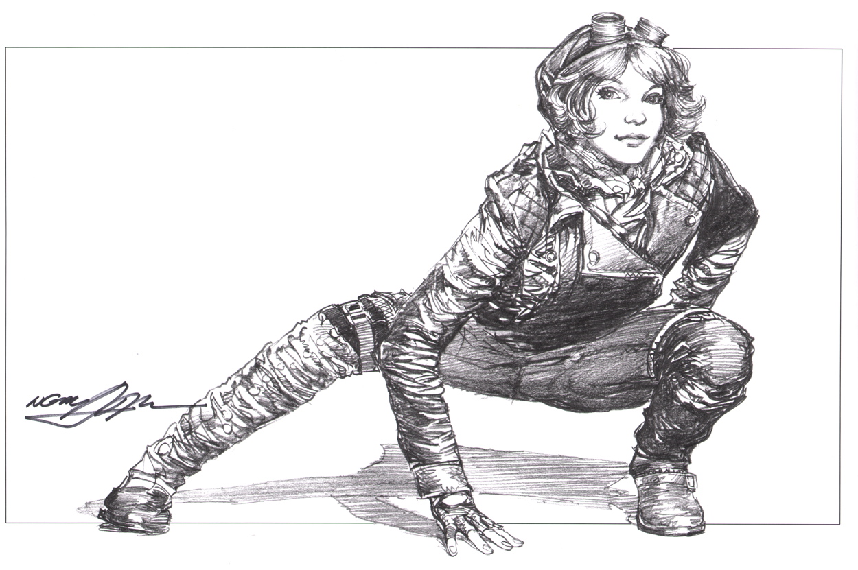 1250x831 neal adams signed art print gotham catwoman - Neal Adams Drawing