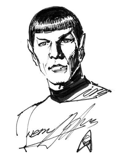 400x504 The Enigmatic Neal Adams - Neal Adams Drawing