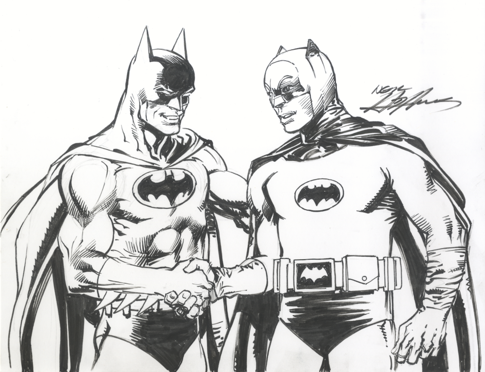 1000x766 an interview with neal adams - Neal Adams Drawing
