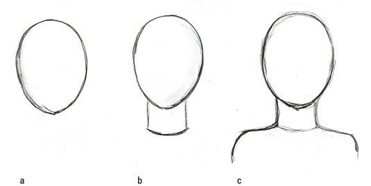 535x268 how to draw the neck and shoulders for fashion figures - Neck Drawing