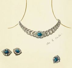 236x224 Best Necklace Design Images Jewelry Drawing, Jewelry Sketch - Necklace Drawing