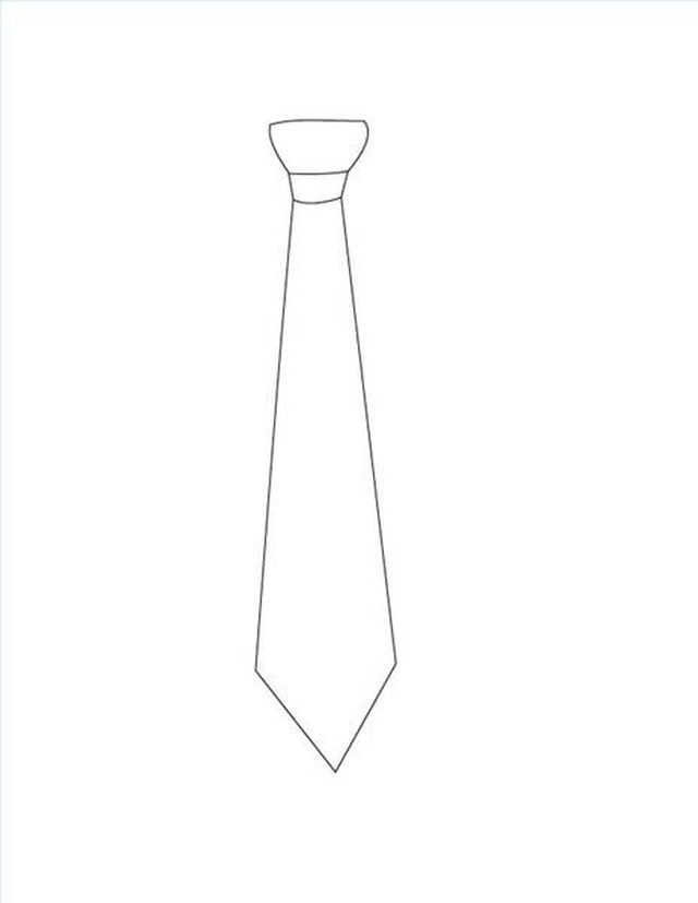 Necktie Drawing at PaintingValley.com | Explore collection of Necktie ...
