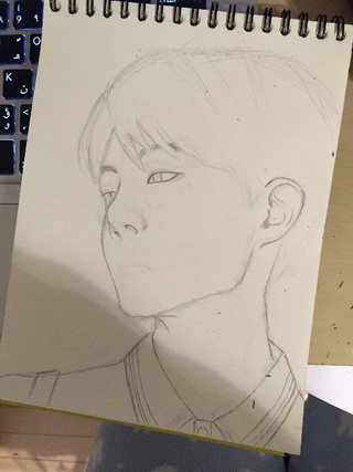 320x427 So I'm Trying To Draw J Hope Inspired - Need Drawing