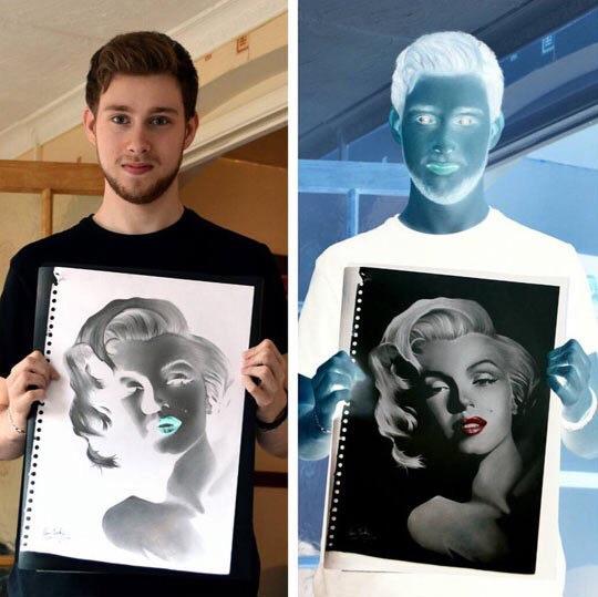 540x539 Negative Drawing Pics - Negative Drawing