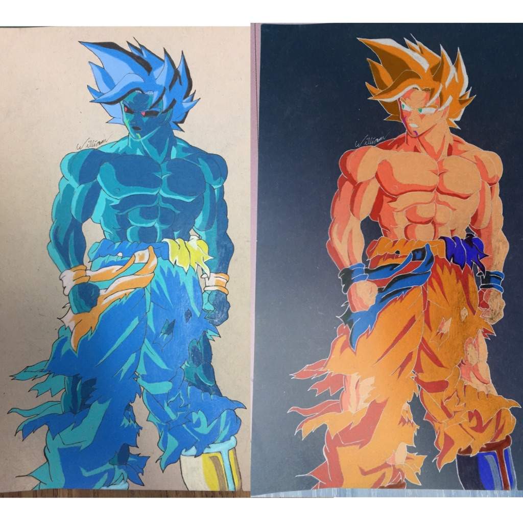 1024x1024 Goku - Negative Drawing