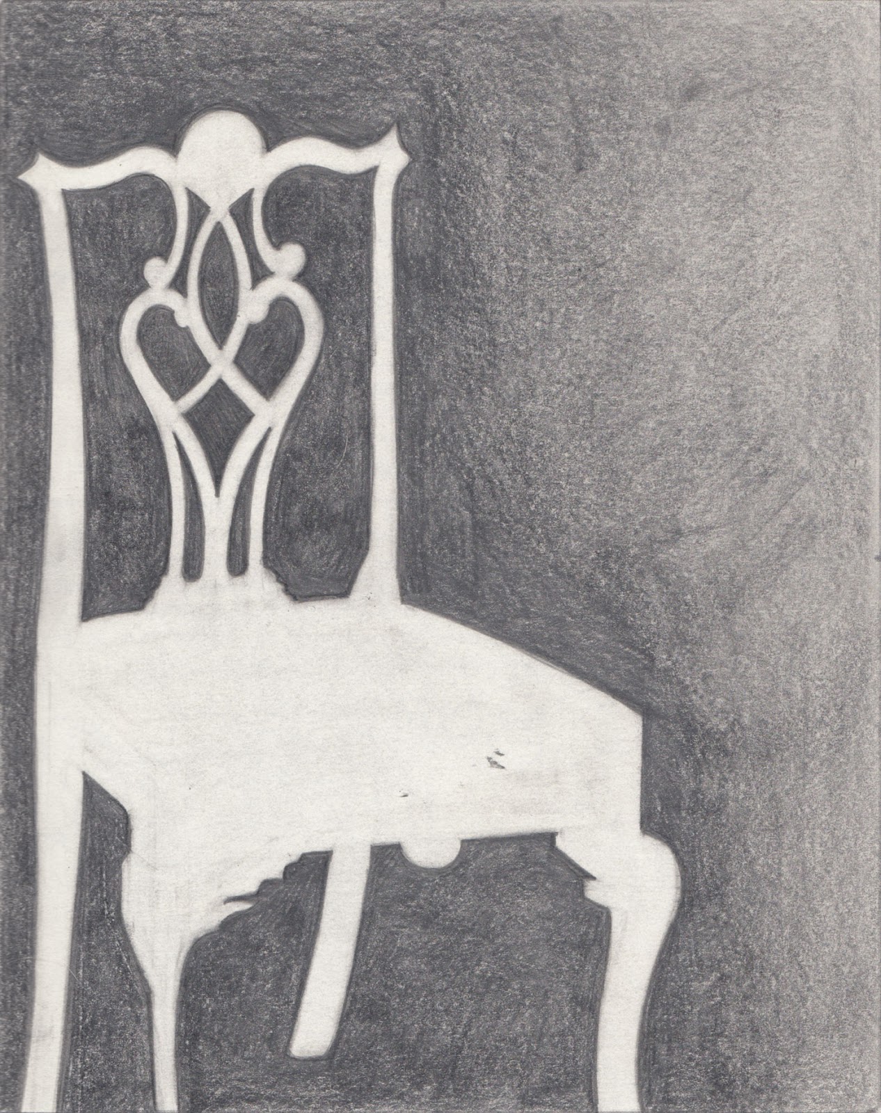 Negative Space Chair Drawing at Explore collection