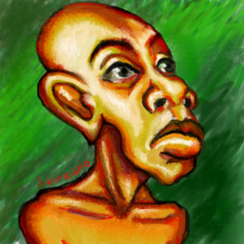 800x800 negro a people speedpaint drawing - Negro Drawing
