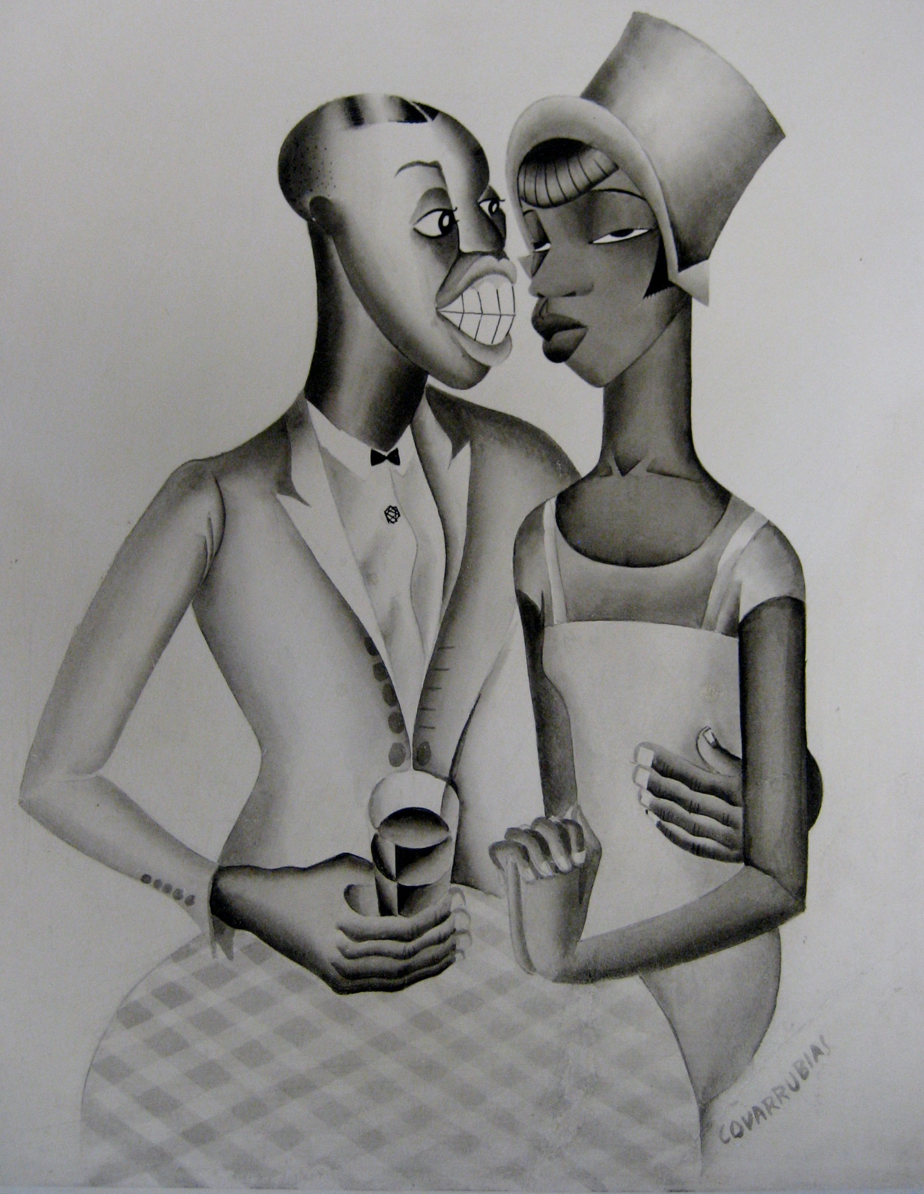 1839x2375 paramour fine arts - Negro Drawing