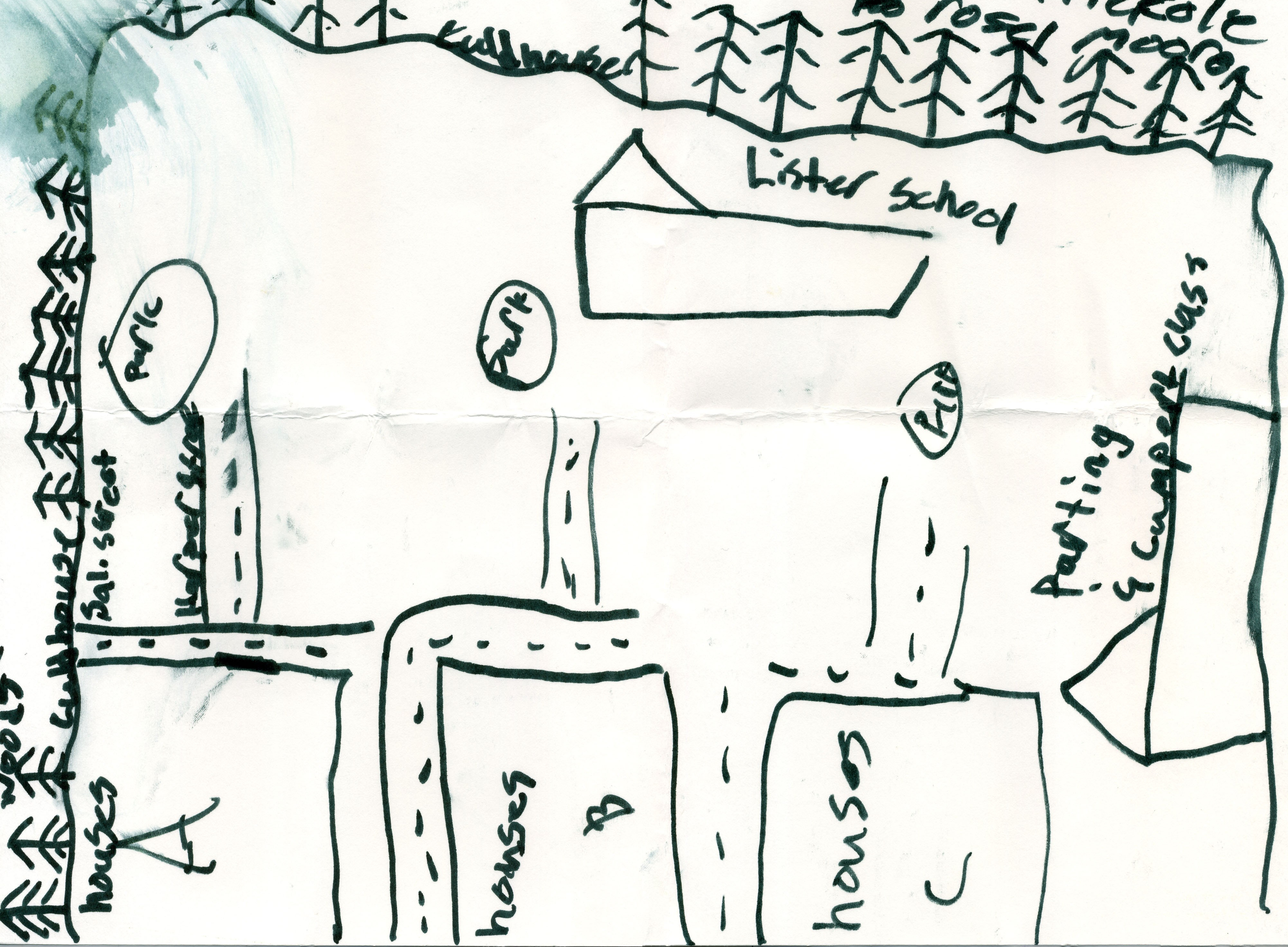 4004x2945 draw a picture of your the conscious maps project - Neighborhood Drawing