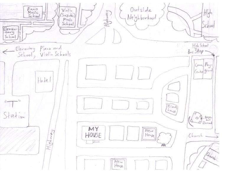 Draw A Neighborhood Map