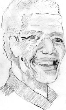 Nelson Mandela Drawing