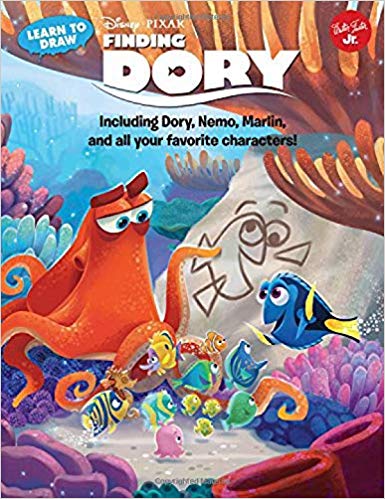 385x499 learn to draw disney pixar's finding dory including dory, nemo - Nemo And Dory Drawing