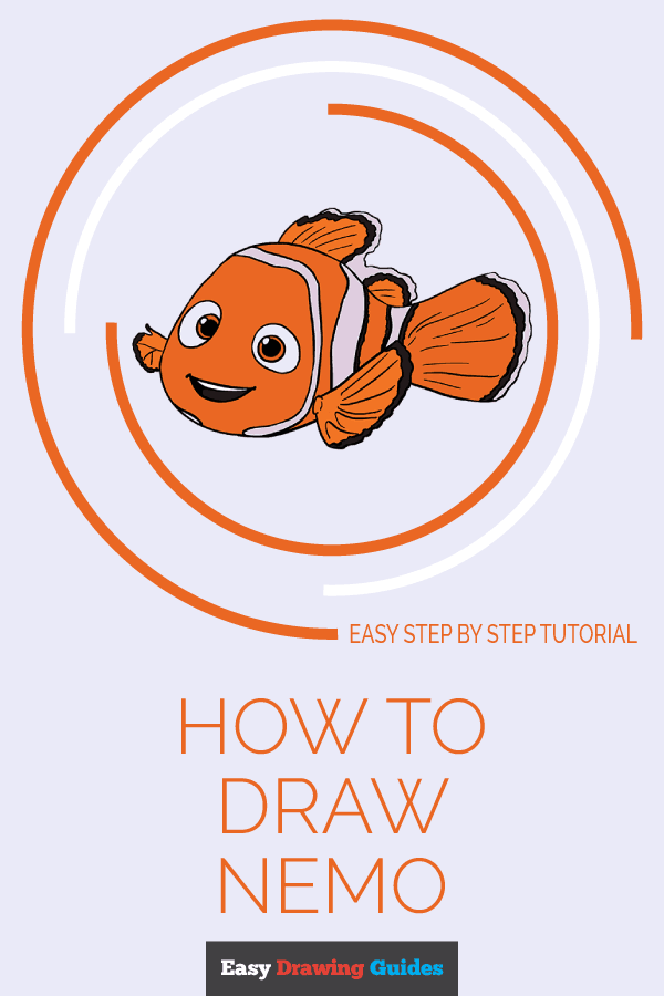 600x900 how to draw nemo in a few easy steps easy drawing guides - Nemo Cartoon Drawing