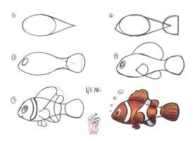 274x200 How To Draw Nemo Learn How To Draw A Clown Fish Using This Step - Nemo Drawing