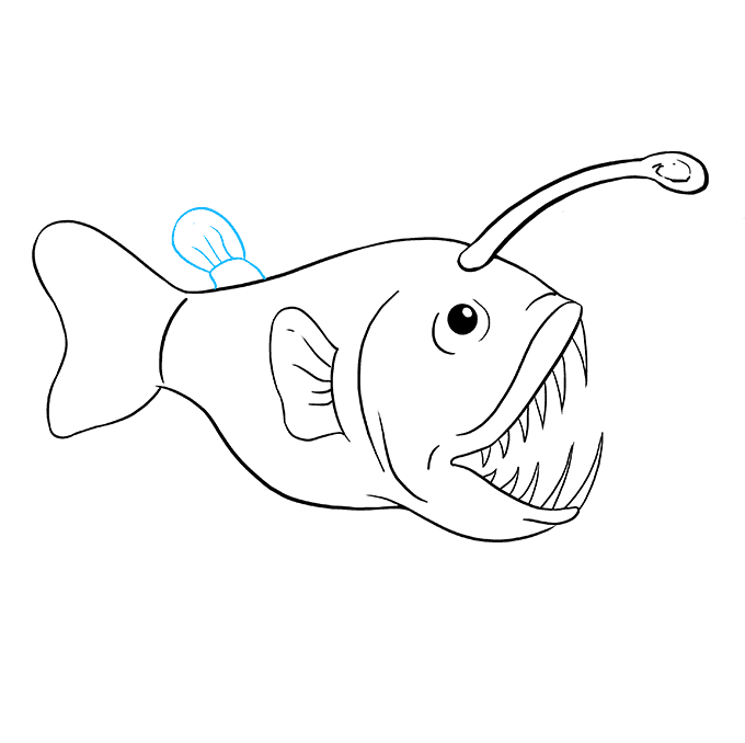 680x678 Drawing Nemo Angler Fish Transparent Png Clipart Free Download - Nemo Fish Drawing