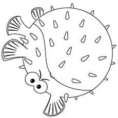 230x230 Finding Nemo Coloring Pages - Nemo Outline Drawing
