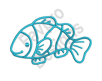 340x270 Nemo Outline Etsy - Nemo Outline Drawing