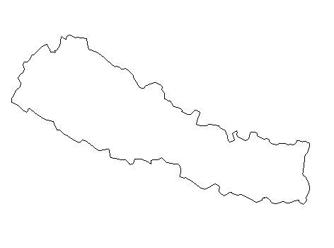 472x350 map of nepal - Nepal Drawing