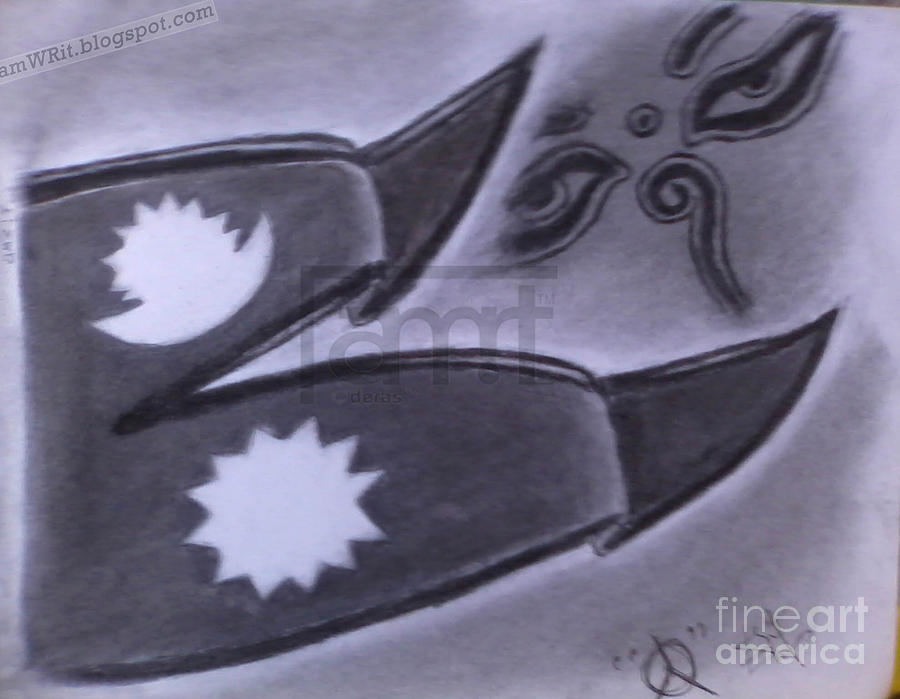 900x699 peace nepal drawing - Nepal Drawing