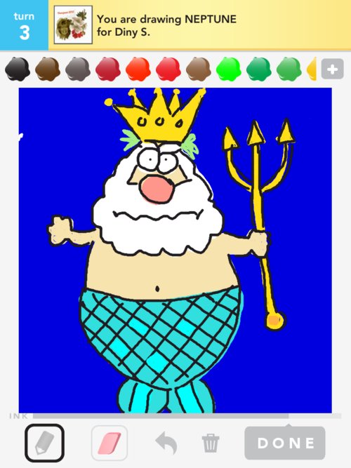 500x667 Neptune Drawings - Neptune Drawing