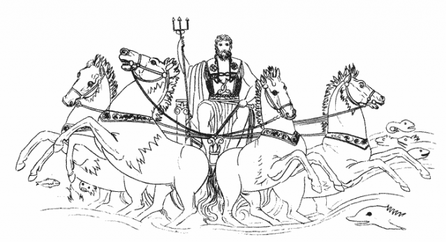 640x348 Neptune Mythology Wiki Fandom Powered - Neptune God Drawing