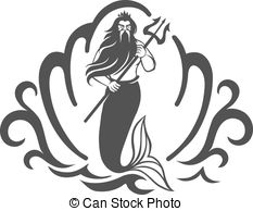 233x194 Trident Clip Art And Stock Illustrations Trident - Neptune God Drawing