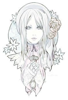 236x345 drawing of a nerdy girl best nerd tattoos images - Nerdy Girl Drawing