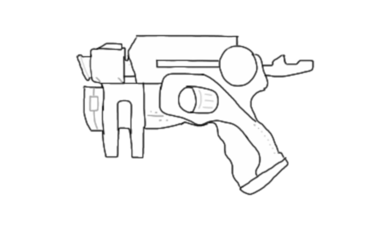 Nerf Gun Drawing at Explore
