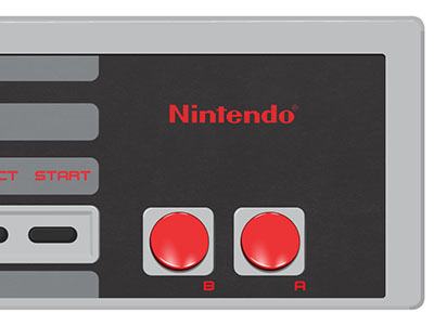400x300 nes controller - Nes Controller Drawing