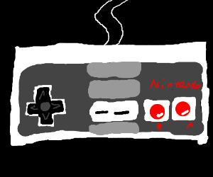 300x250 nes controller drawing - Nes Controller Drawing