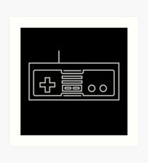 210x230 nes controller drawing art prints redbubble - Nes Controller Drawing