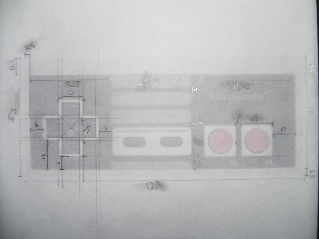 1024x768 how to giant nes controller steps - Nes Controller Drawing