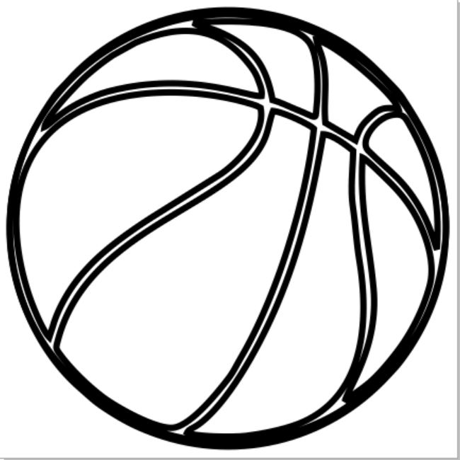 650x650 Netball Basketball Pack Memorymaze - Netball Drawing