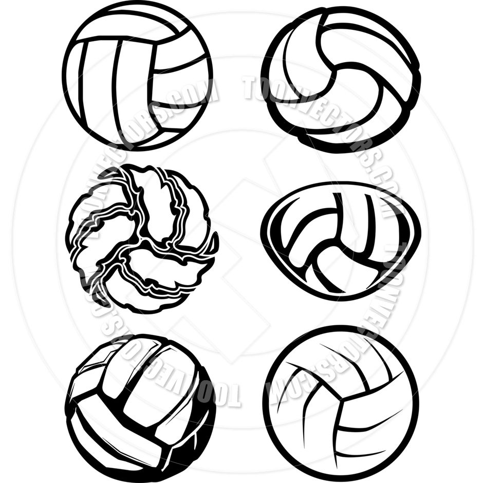 940x940 Netball Volleyball, Volleyball Clipart - Netball Drawing