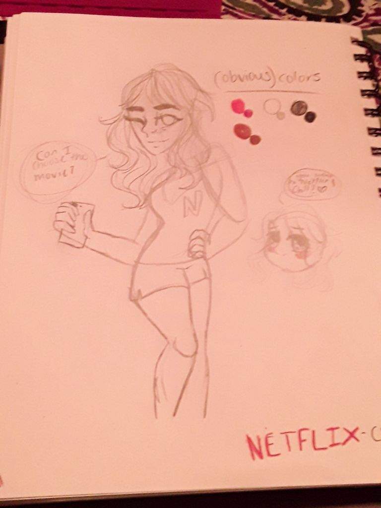 768x1024 Netflix Chan Amino - Netflix Drawing