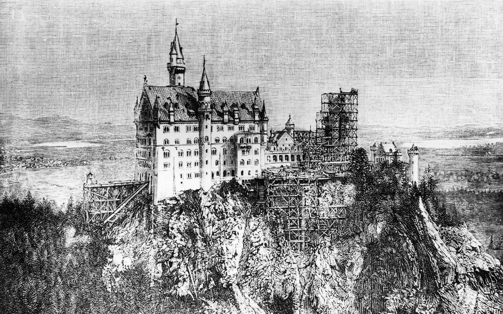 1600x1000 Facts About Neuschwanstein Castle In Germany Travel + Leisure - Neuschwanstein Castle Drawing
