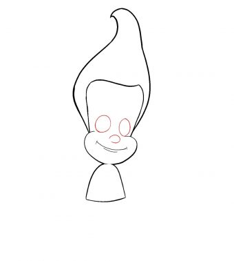 340x378 How To Draw Jimmy Neutron - Neutron Drawing