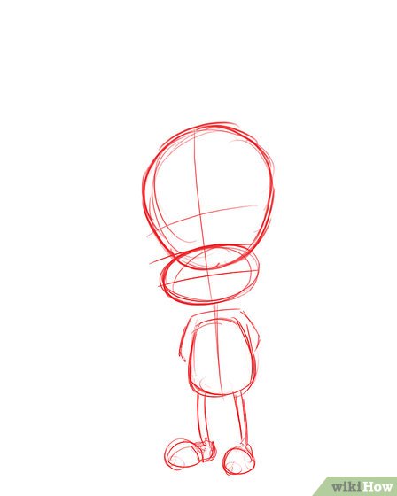 448x560 How To Draw Jimmy Neutron Steps - Neutron Drawing