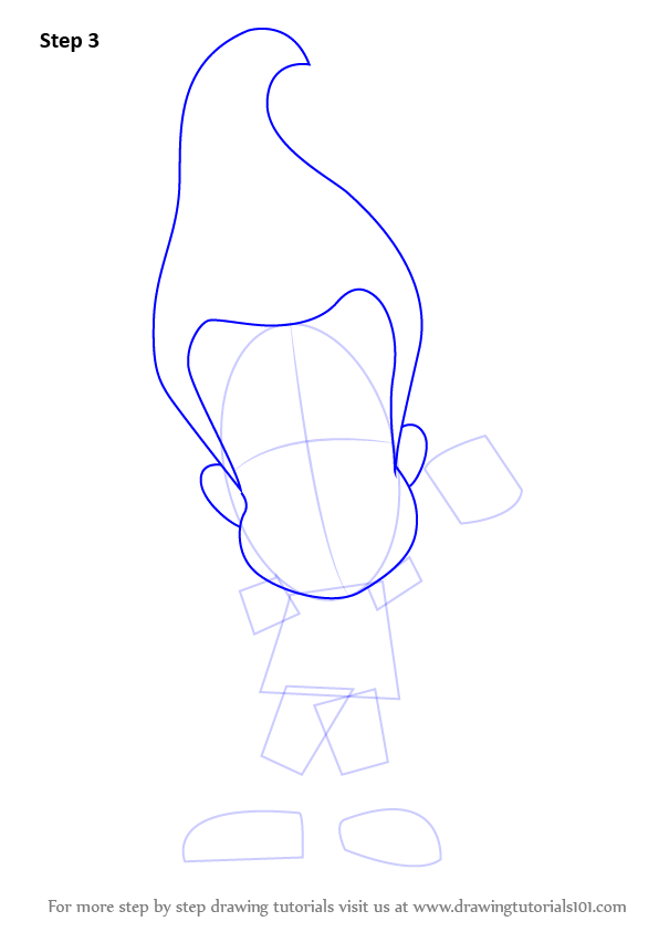 596x843 Learn How To Draw Jimmy Neutron From Jimmy Neutron Boy Genius - Neutron Drawing