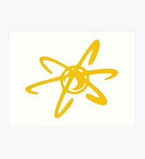 210x230 Neutron Drawing Art Prints Redbubble - Neutron Drawing