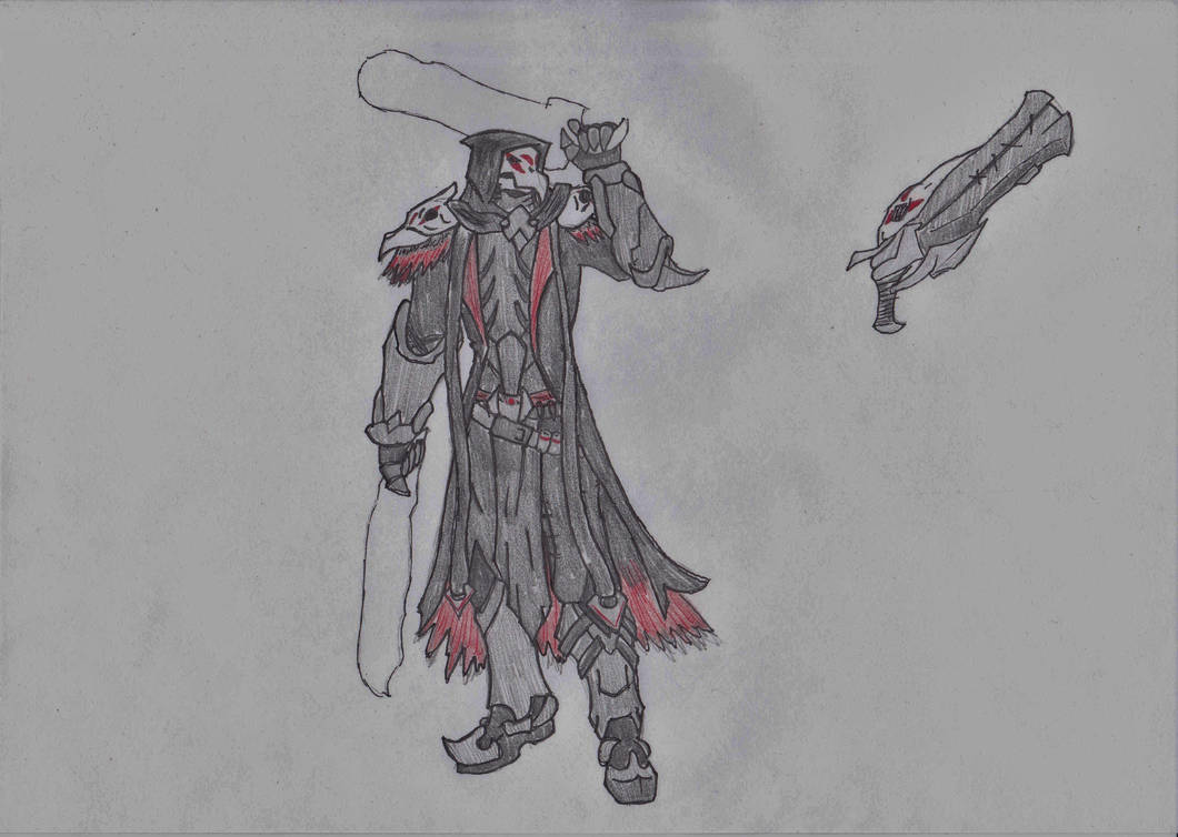 1060x754 Reaper Nevermore - Nevermore Drawing