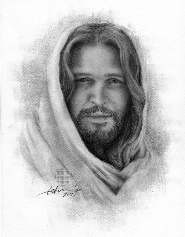 606x775 Jeff Echevarria All Things New Jeff Echevarria Art Christ - New Drawing Of Jesus