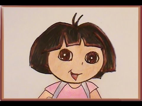 480x360 New! How To Draw Dora The Explorer! Step - New Easy Drawing