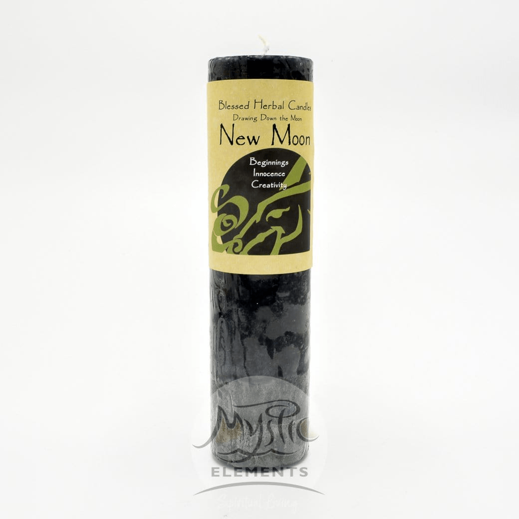 1040x1040 new moon drawing down the moon candle - New Moon Drawing