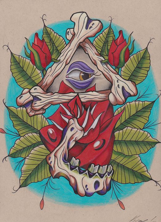 522x720 new school jaw - New School Drawings