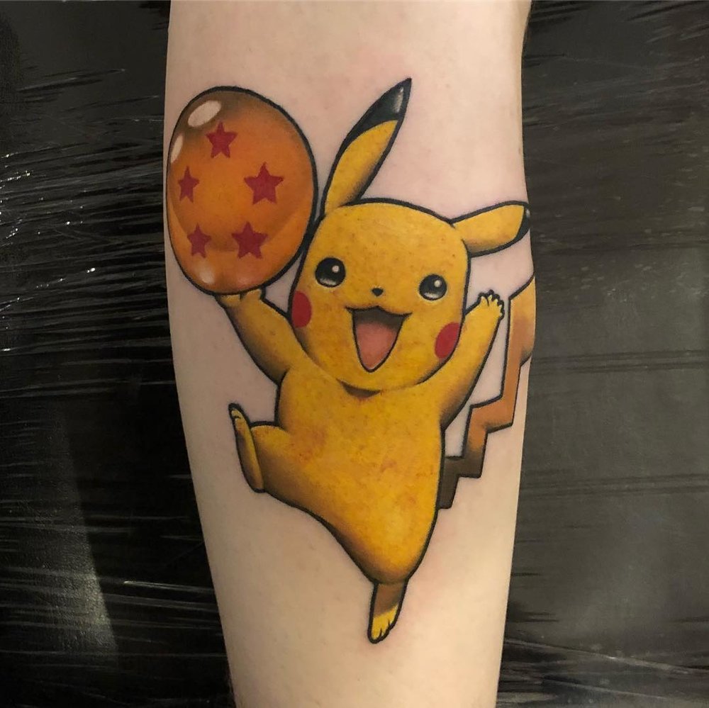 1000x999 Unique New School Cartoon Tattoo Drawings - New School Drawings