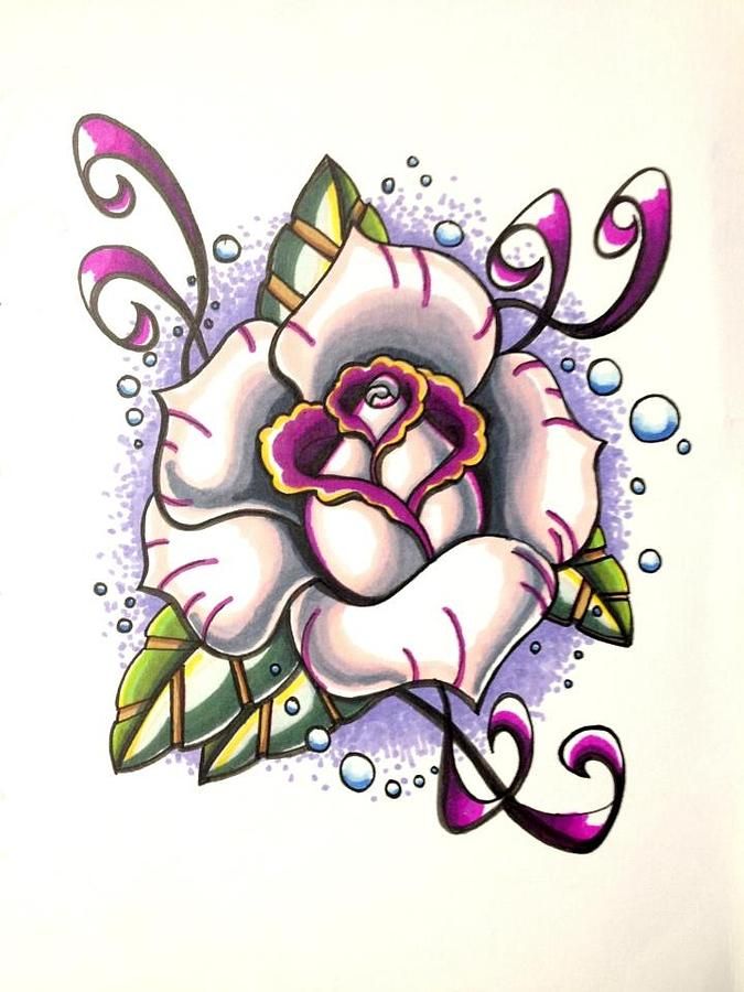 675x900 New School Tattoo Designs - New School Drawings