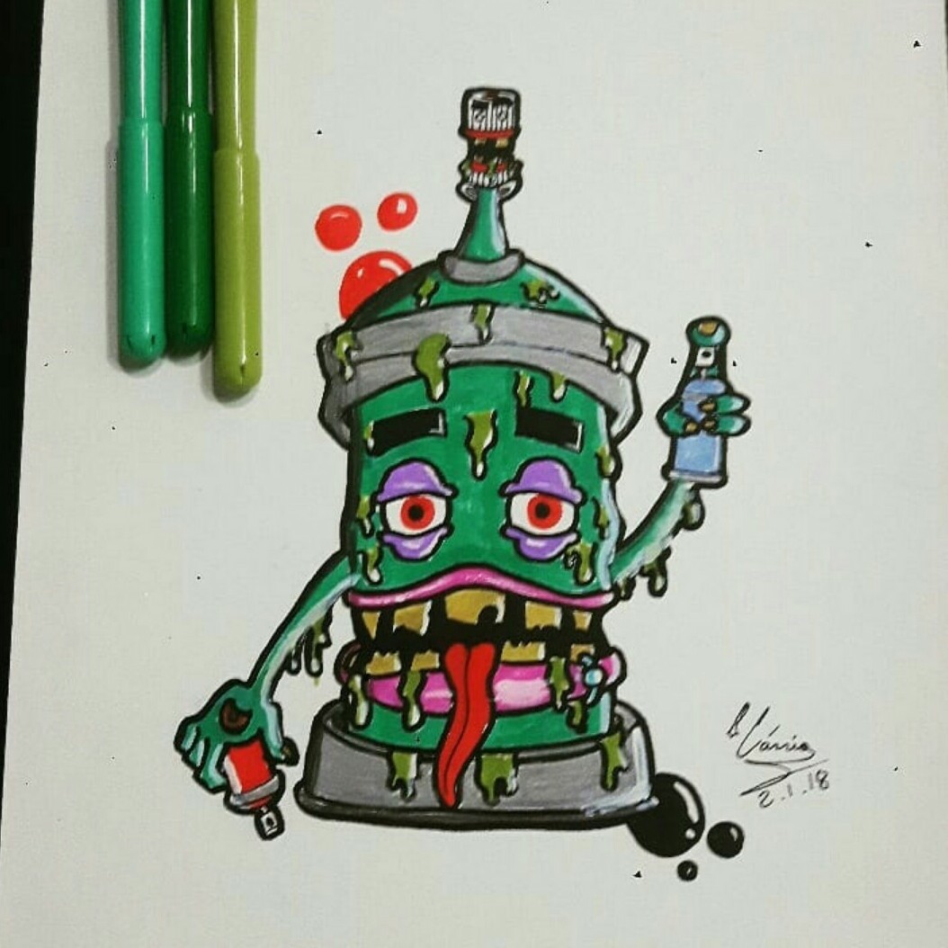 1054x1054 Cassiotattooart - New School Drawings