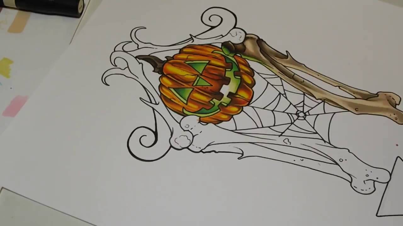 1280x720 How To Draw New School Tattoo Art Style - New School Tattoo Drawings