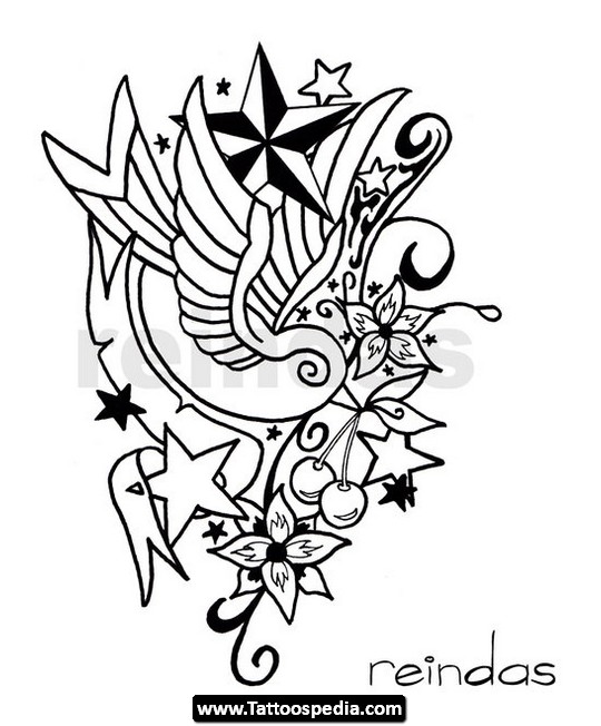 540x652 New School Tattoos Designs - New School Tattoo Drawings